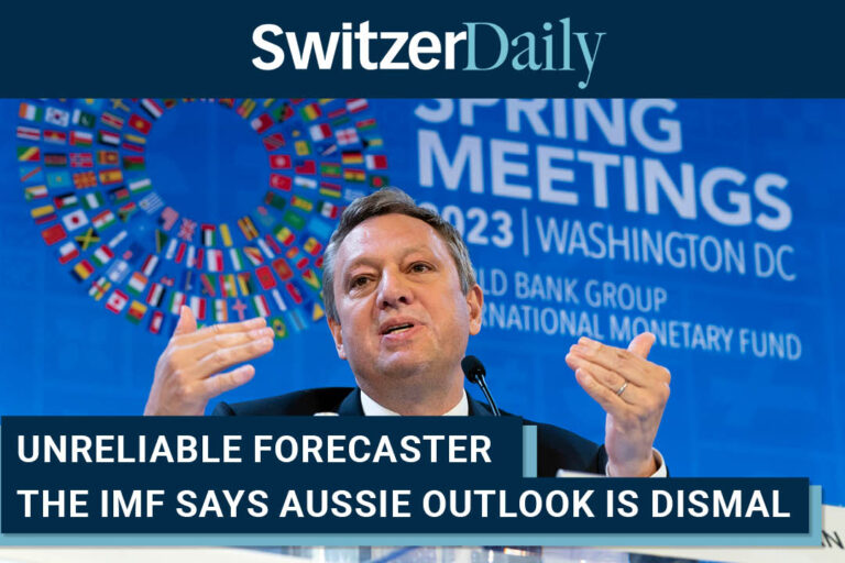 IMF预测哪儿准？澳洲房市前景看淡。